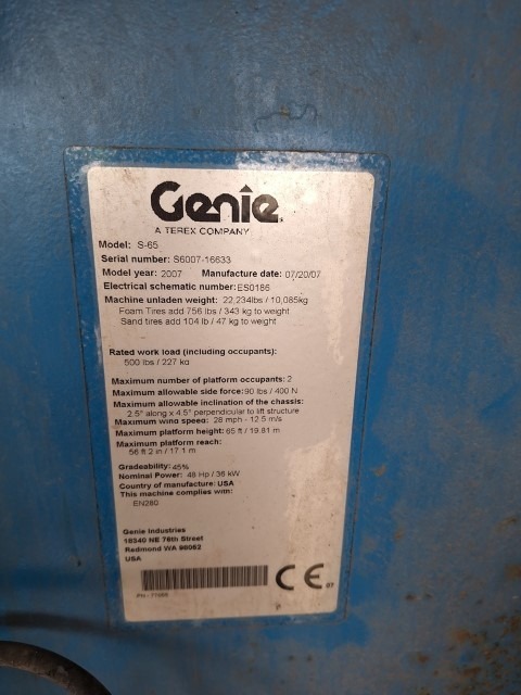 Sold - Telescopic Boom Lift - View 6